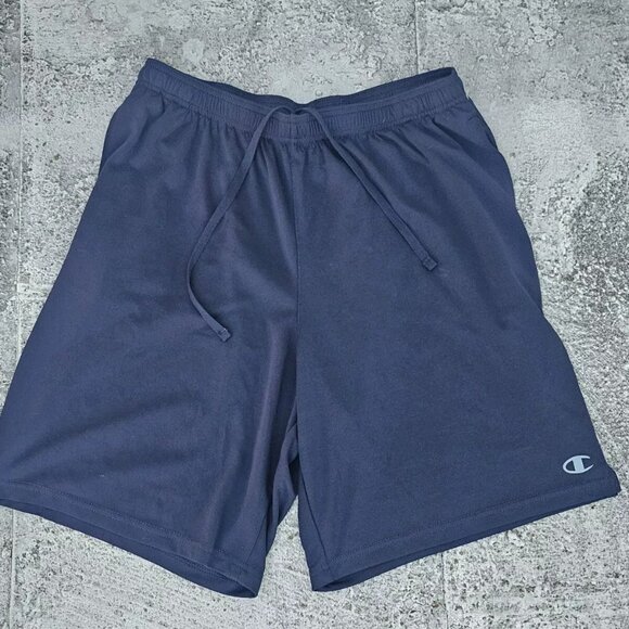 Champion Other - Champion Men Shorts Navy Blue Sport Athletic Sport Shorts Size XL